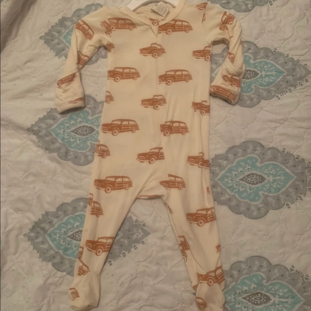 ⭐️3 for $15⭐️Kate Quinn Cars footie pajamas